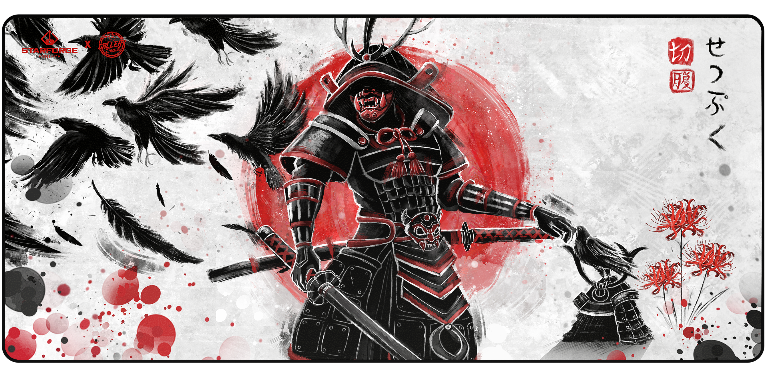 Ruby Art Samurai - Desk Mat– Starforge Systems Ruby Art Samurai - Desk Mat– Starforge Systems