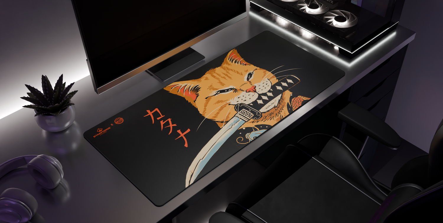 Starforge Systems - Cat Ana - Desk Mat