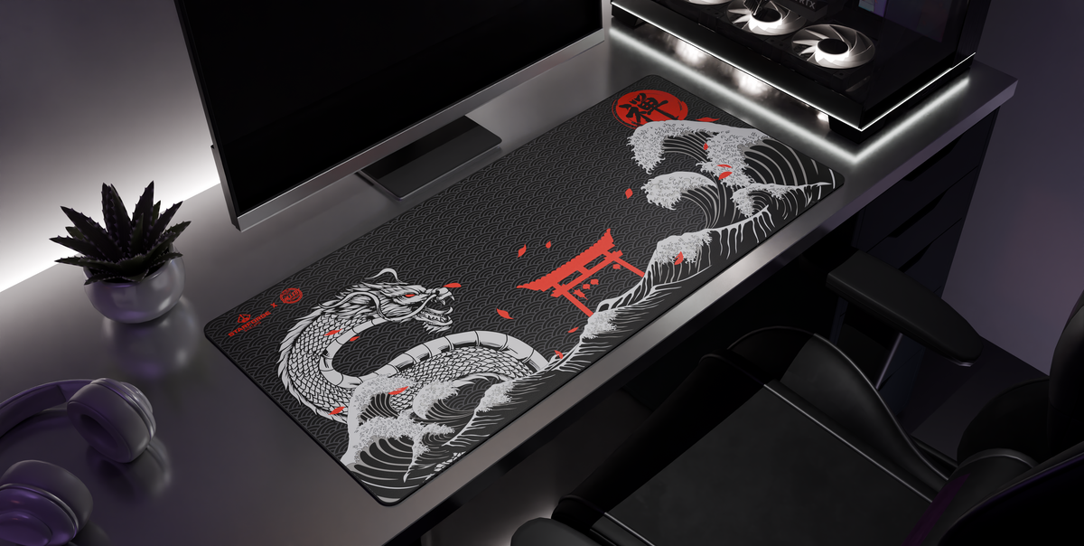 ategisデスク Clouded Gates - Desk Mat– Starforge Systems