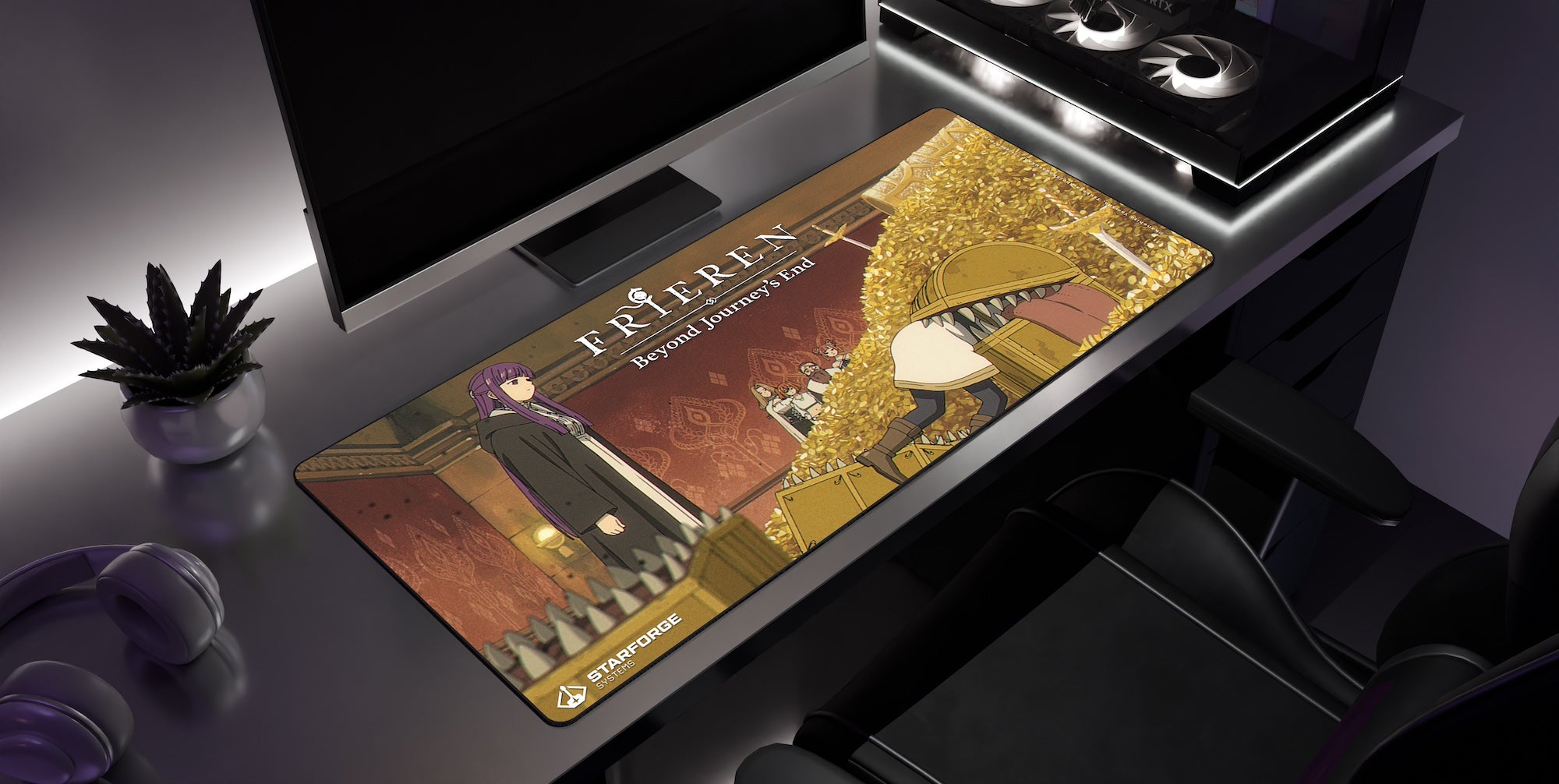 Mimic - Desk Mat side view