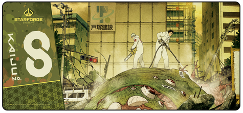 Hyakkei 001 - Kaiju Desk Mat