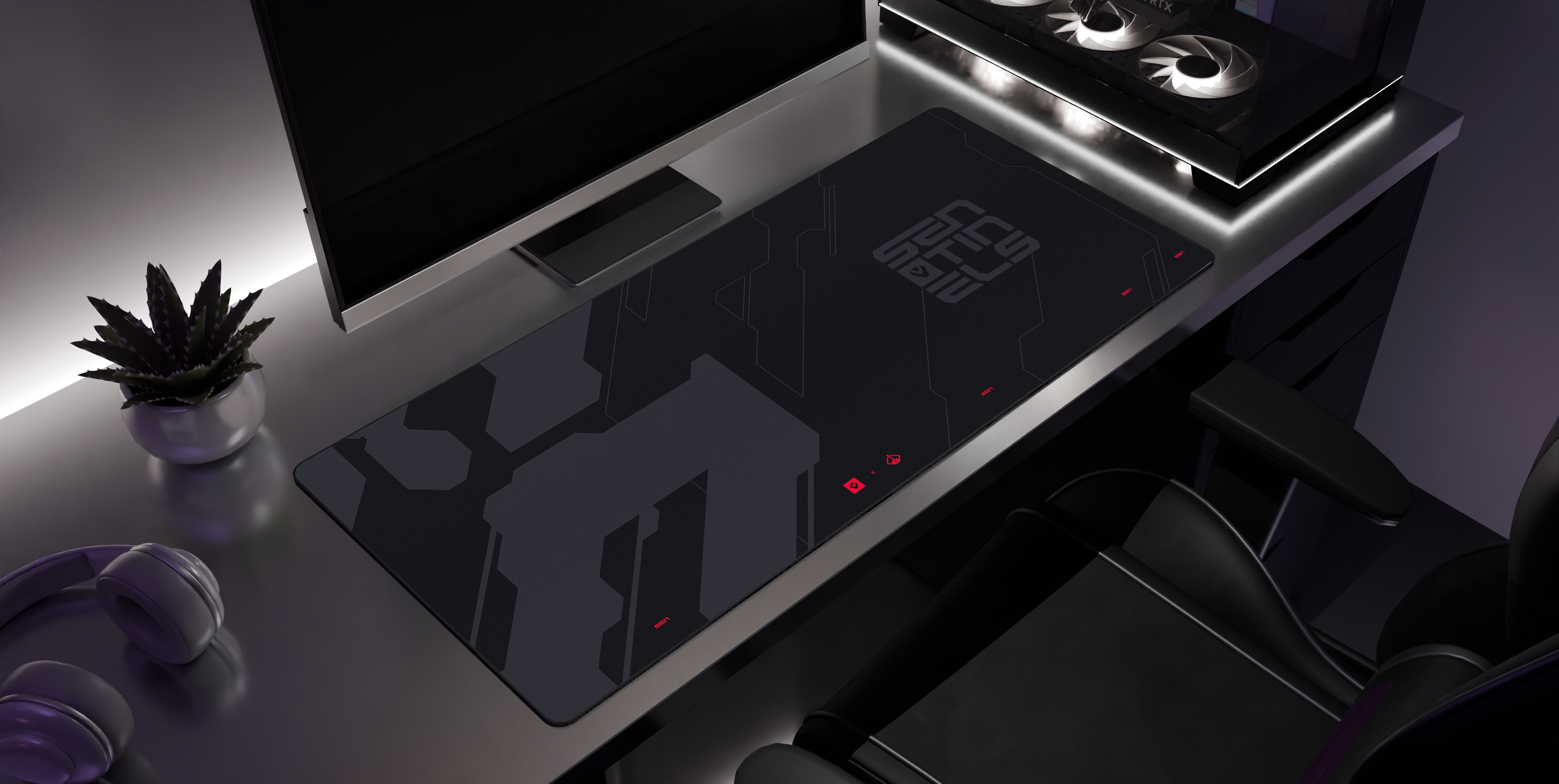 Sentinels Desk Mat – Dark | Starforge Systems