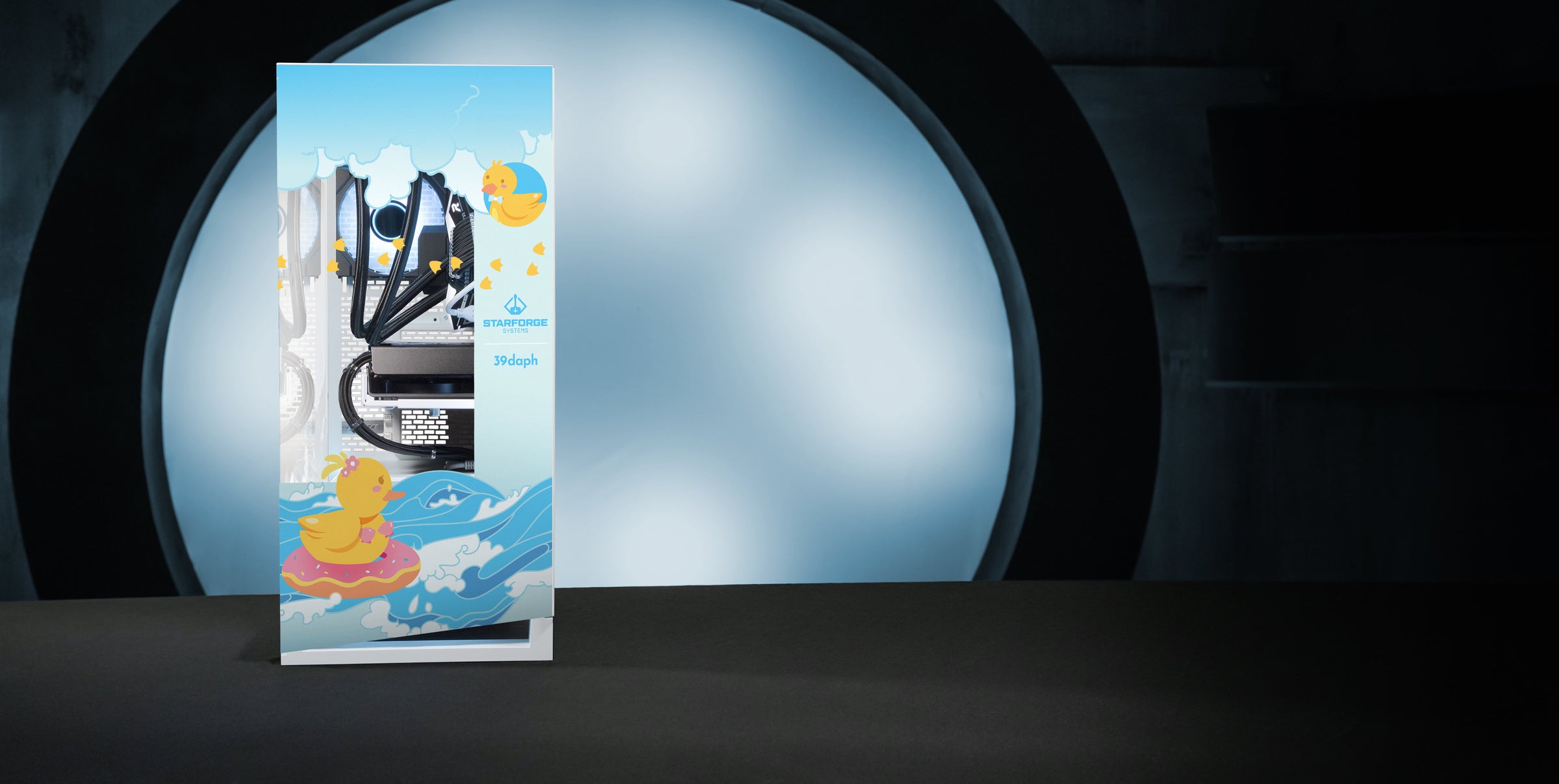 Daph's Ducks Print Navigator front view