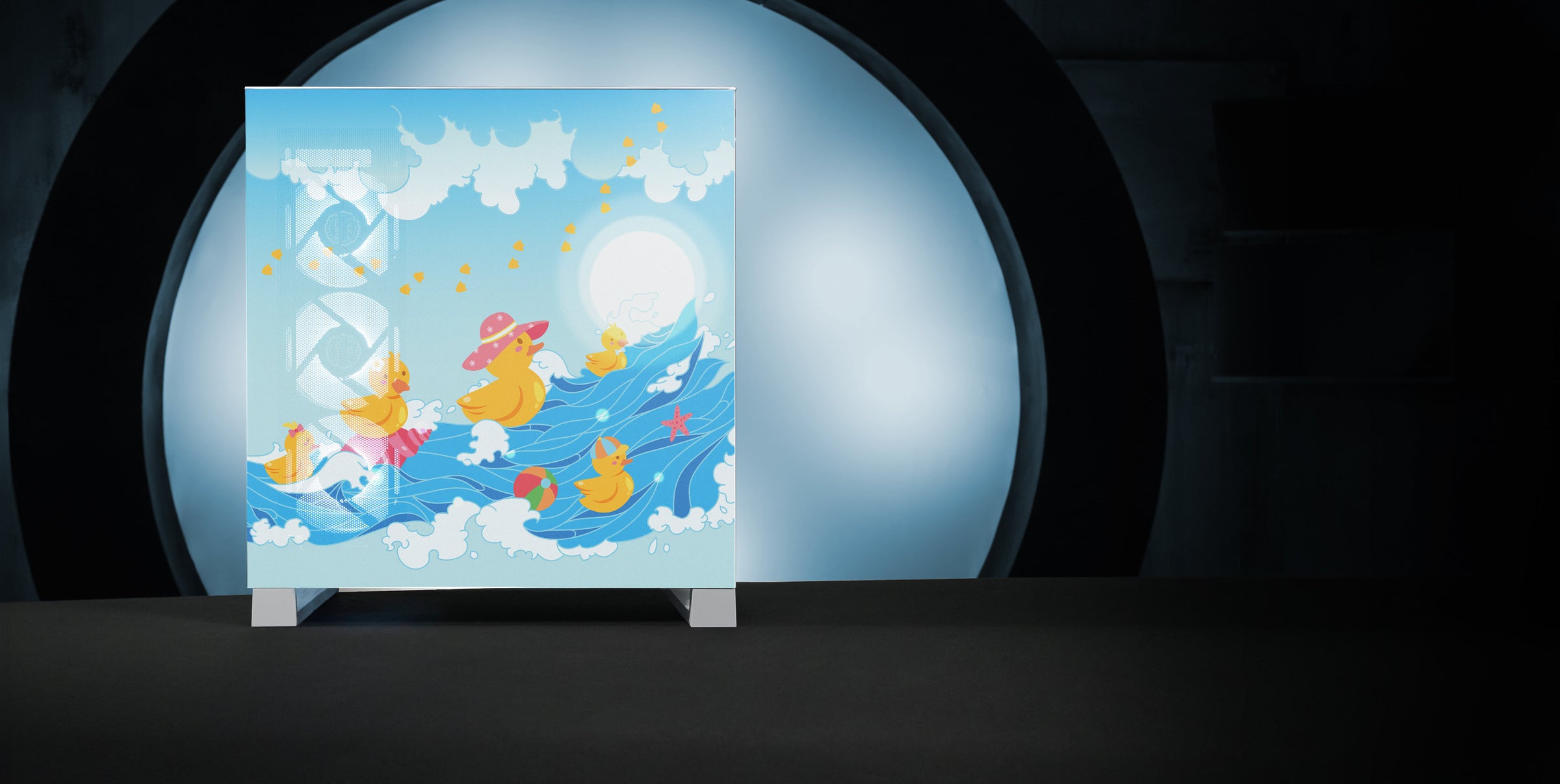 Daph's Ducks Print Navigator rear view