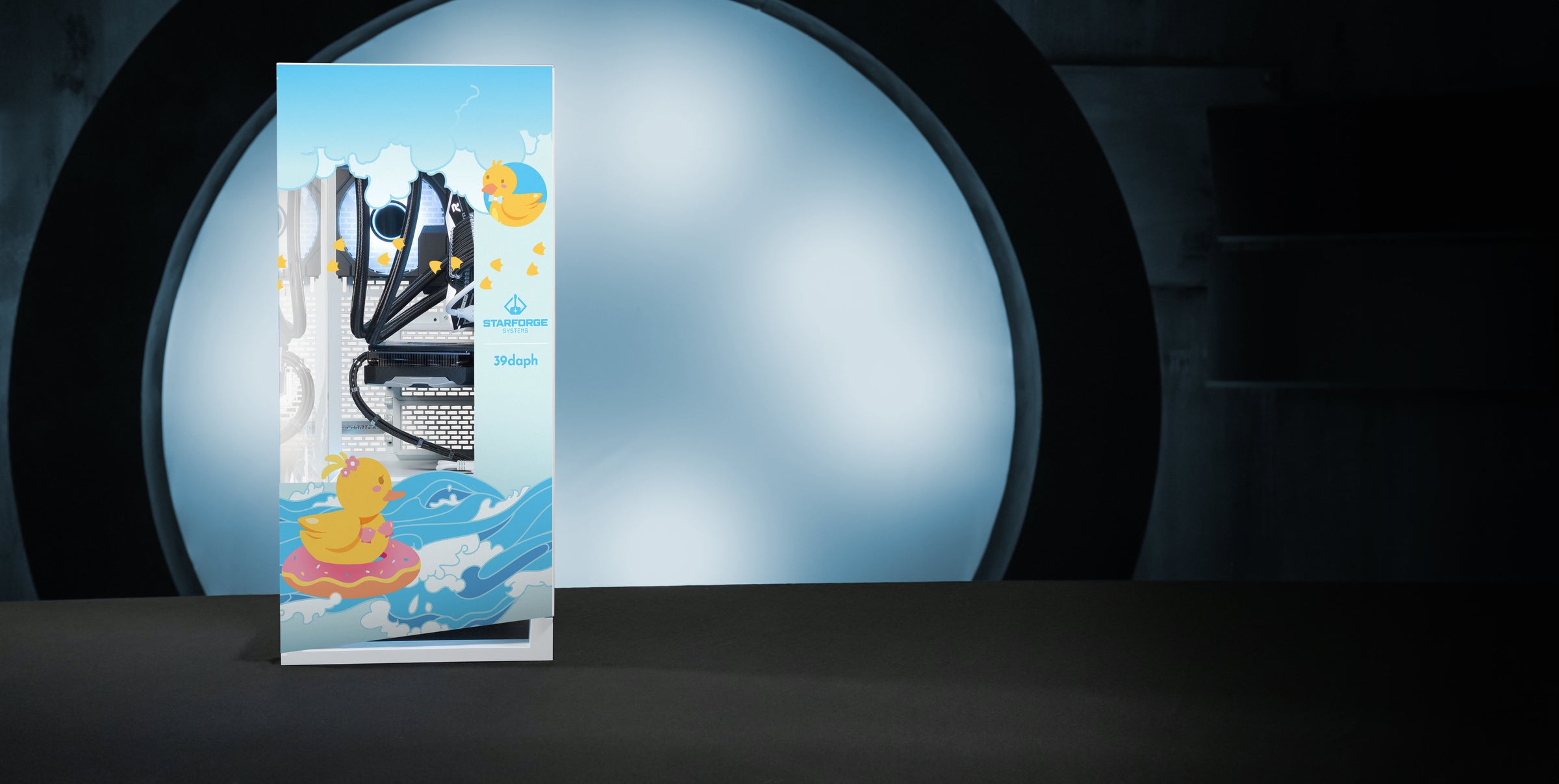 Daph's Ducks Print Navigator front view