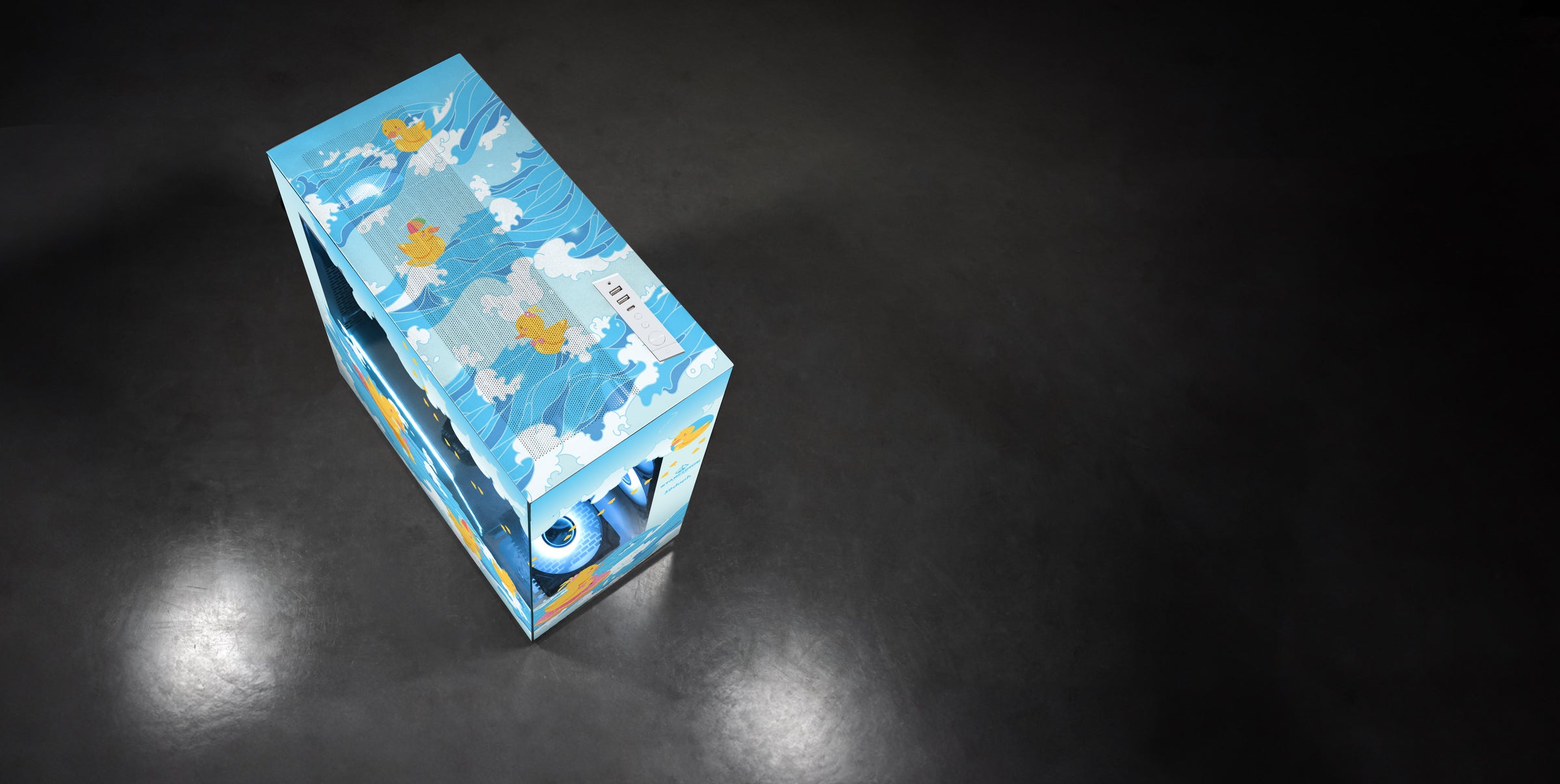 Daph's Ducks Print Navigator top view