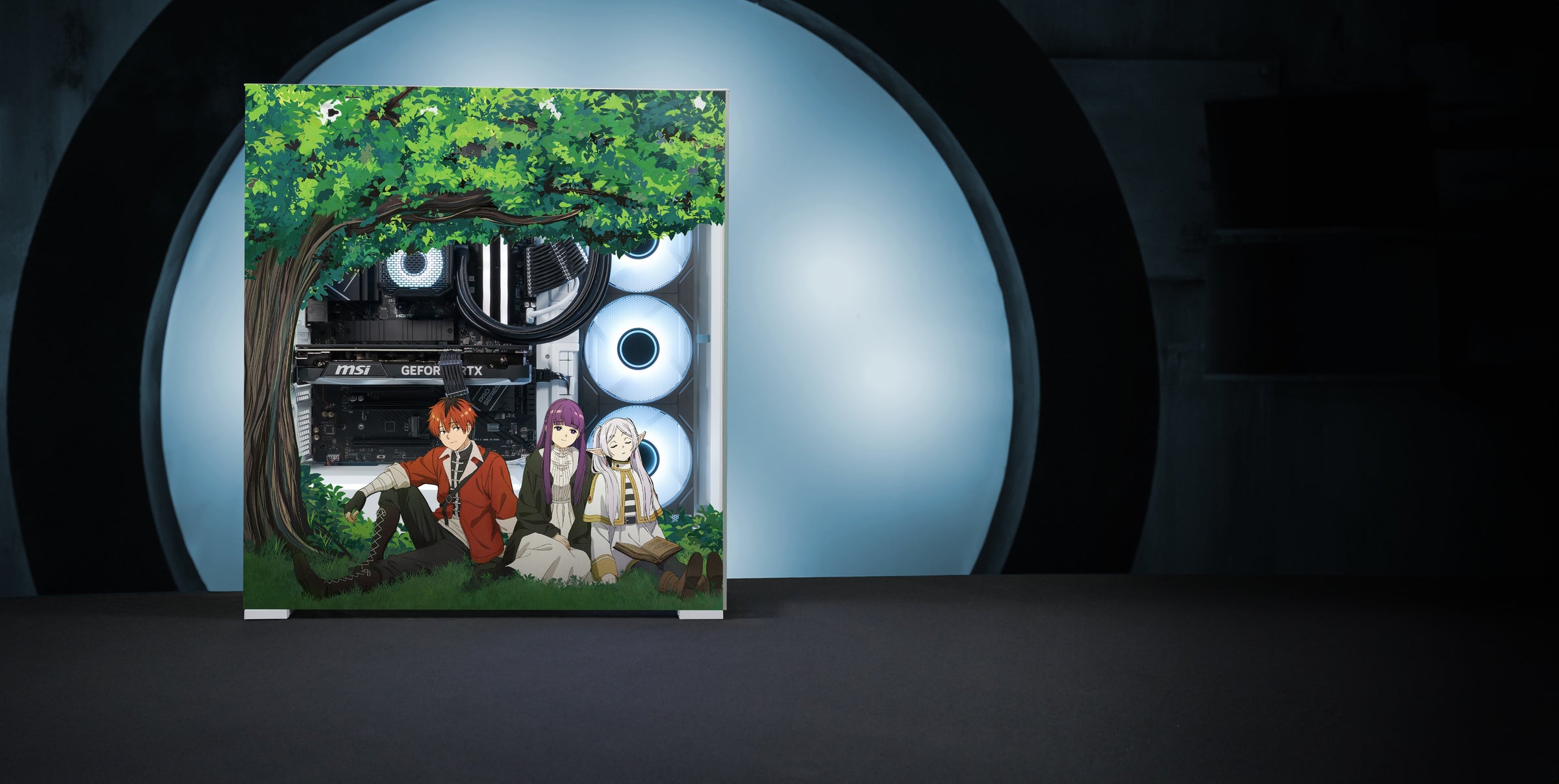 Frieren Print Navigator side view