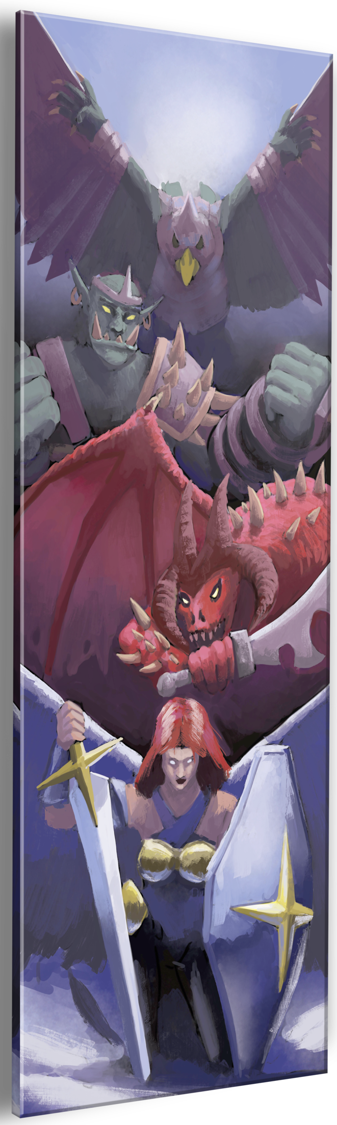 God Wars angled view