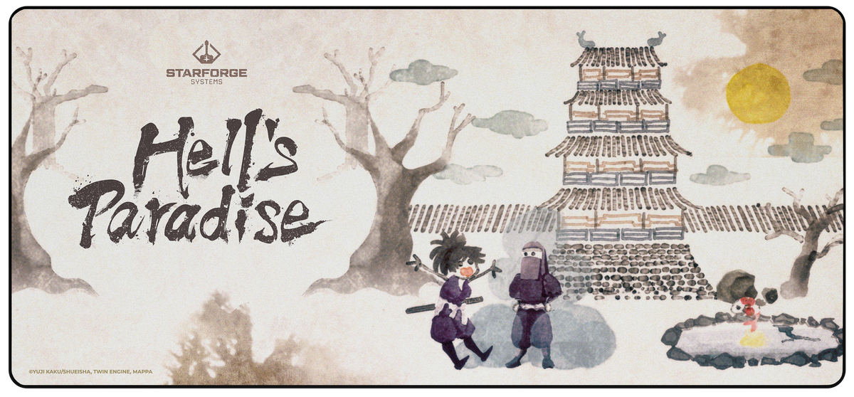 Hell's Paradise Desk Mat – Detailed Plans | Starforge Systems
