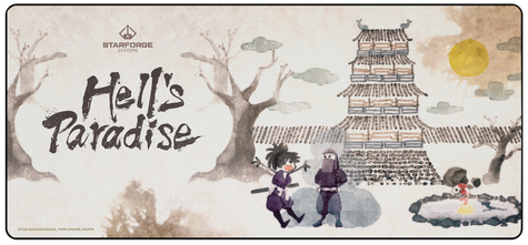 Detailed Plans - Hell's Paradise Desk Mat