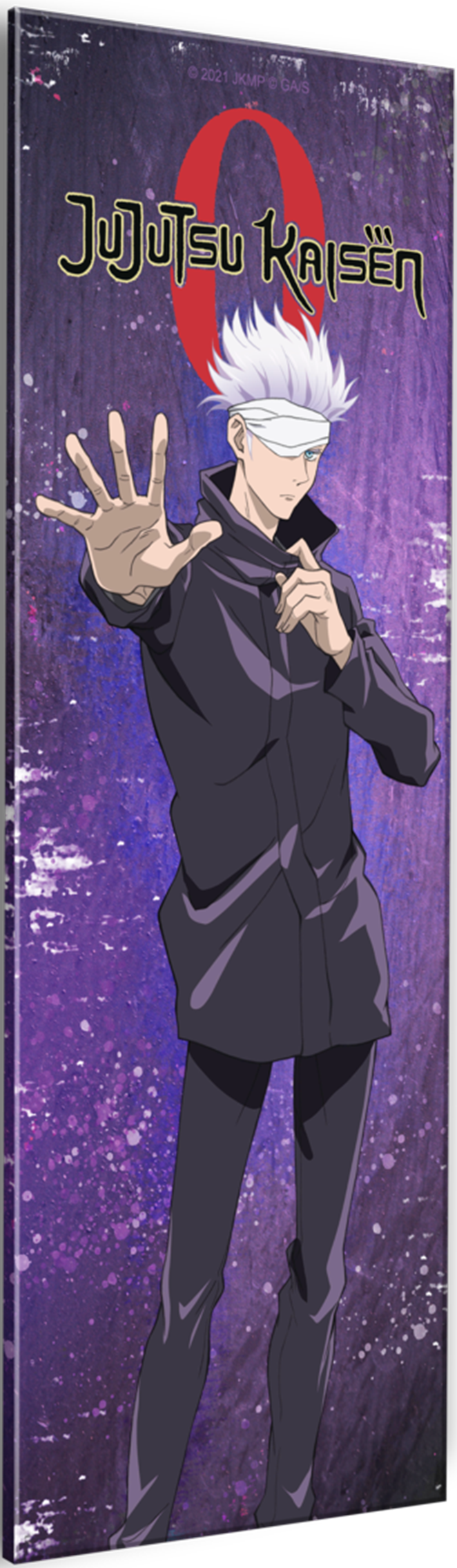 Gojo Purple  - Jujutsu Kaisen 0 Platelight Acrylic angled view