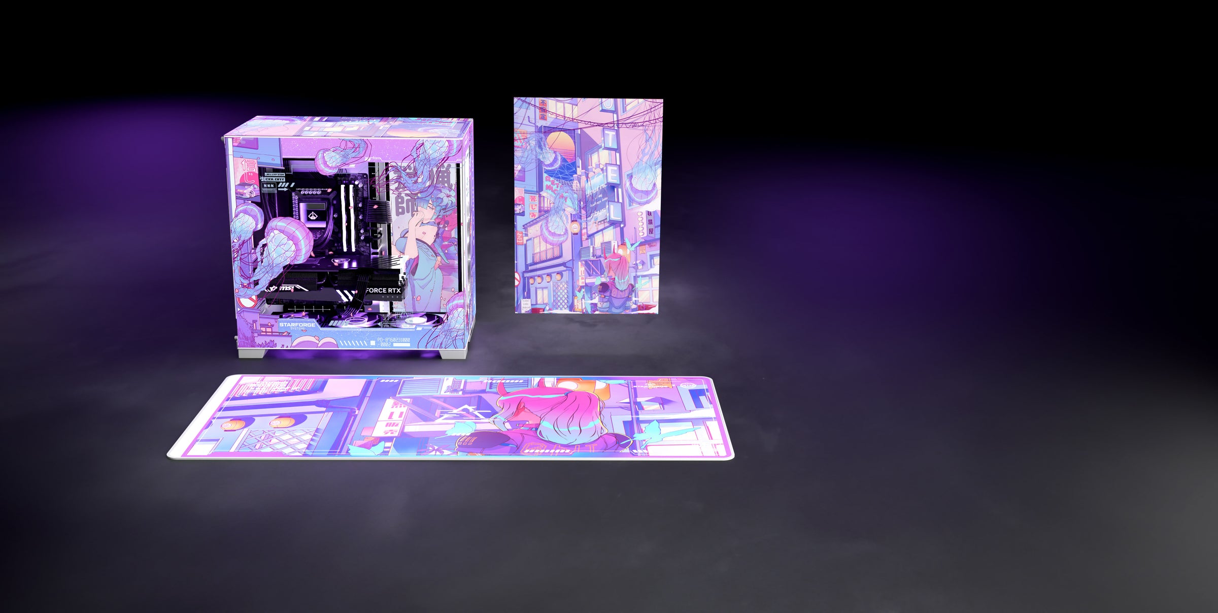 Jellyfish Crossing Print full bundle