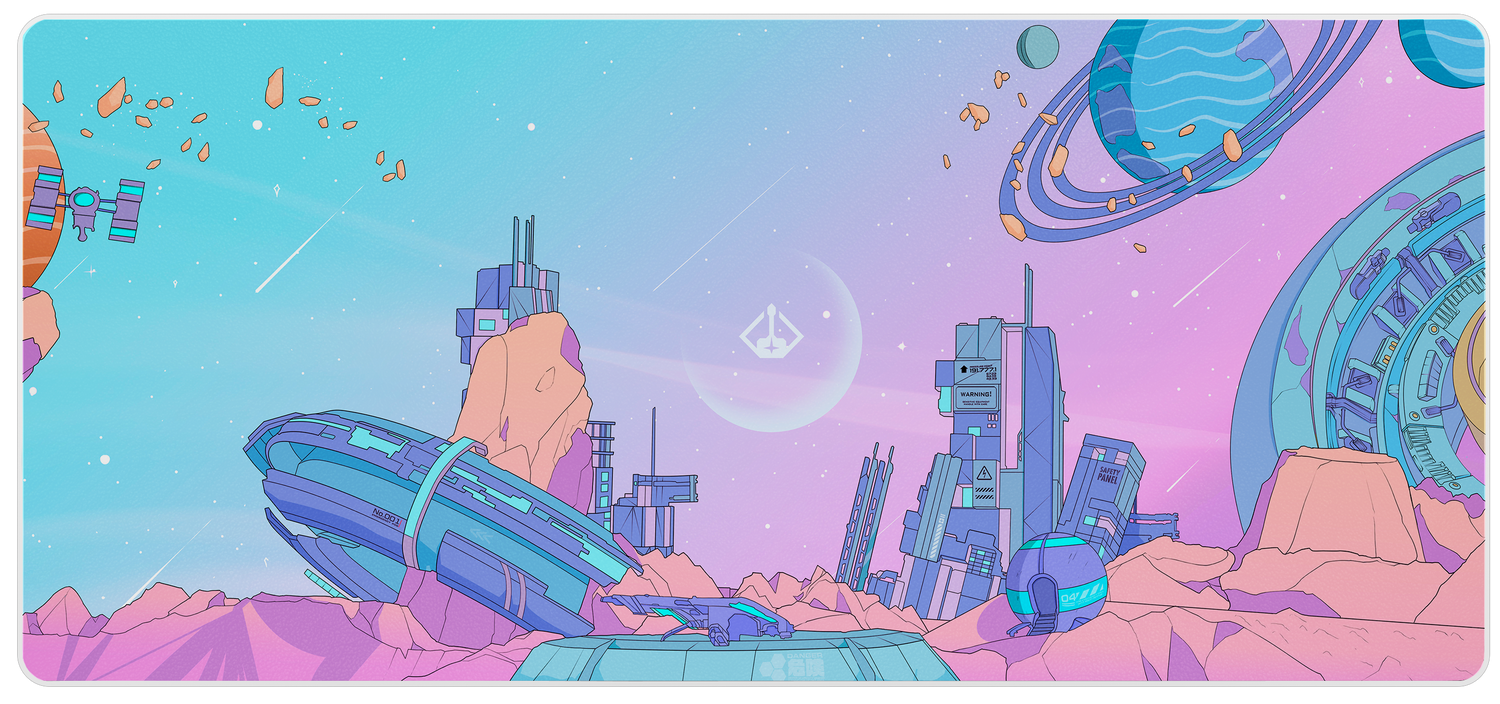 Lunarian Desk Mat || card