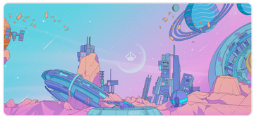 Lunarian Desk Mat || card