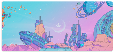 Lunarian - Desk Mat