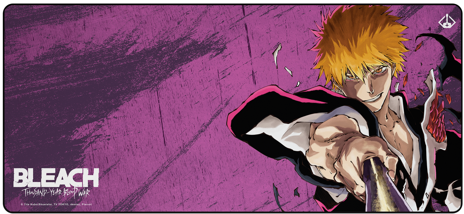 Ichigo - Bleach: Thousand-Year Blood War Desk Mat angled view