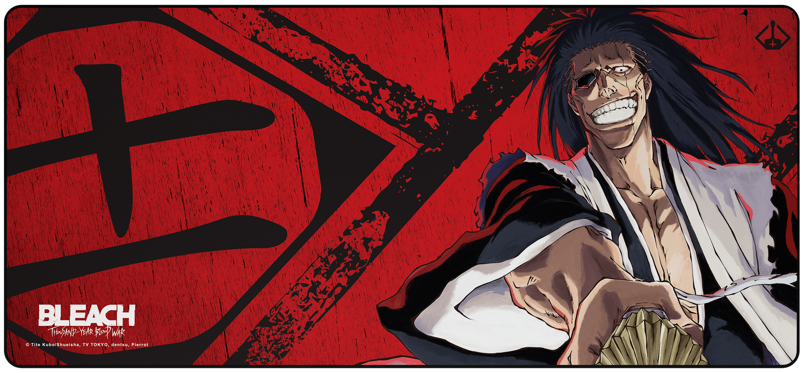 Kenpachi - Bleach: Thousand-Year Blood War Desk Mat angled view