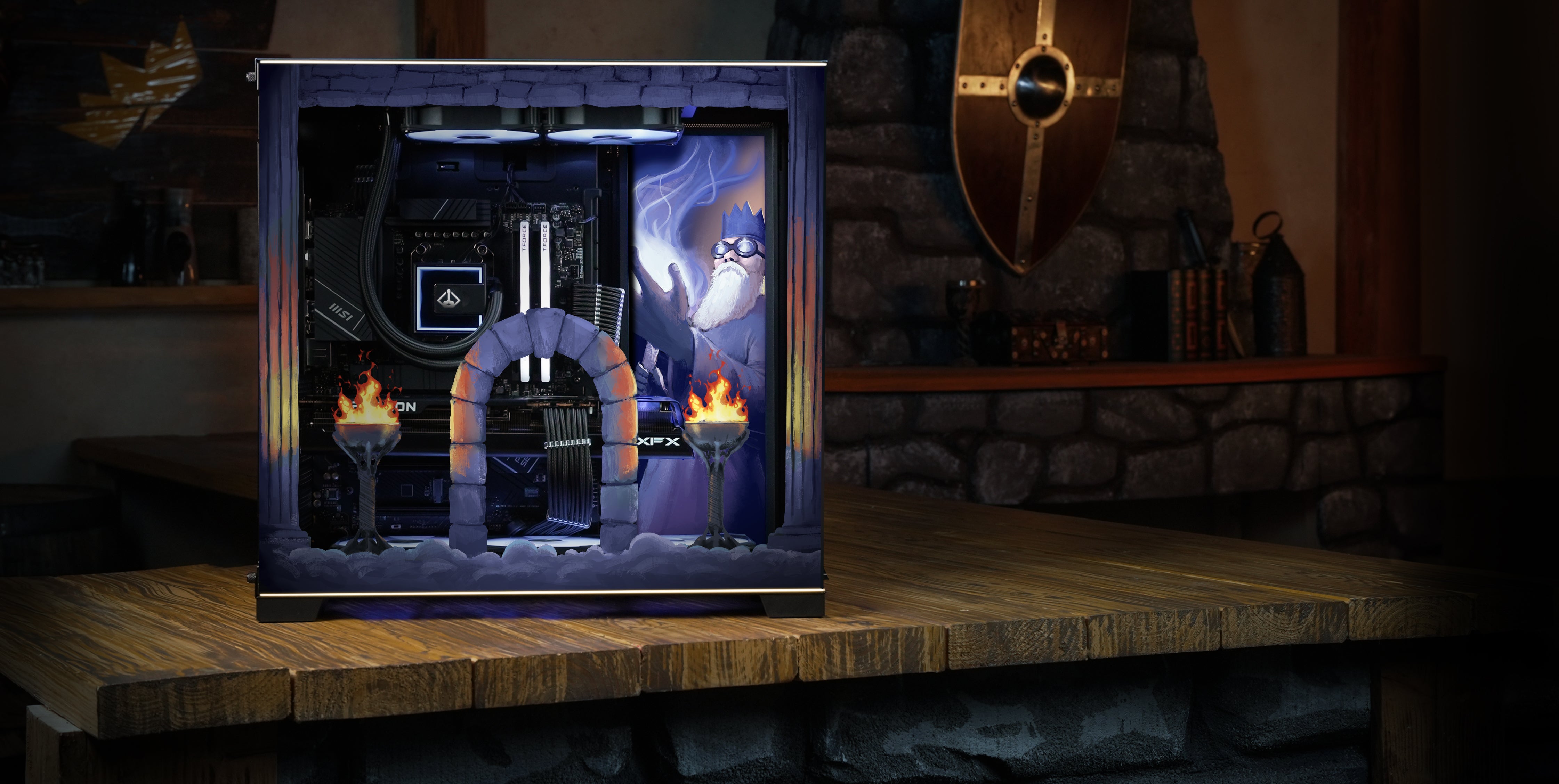 Open Box/Refurb - Old School RuneScape PC v4 side view