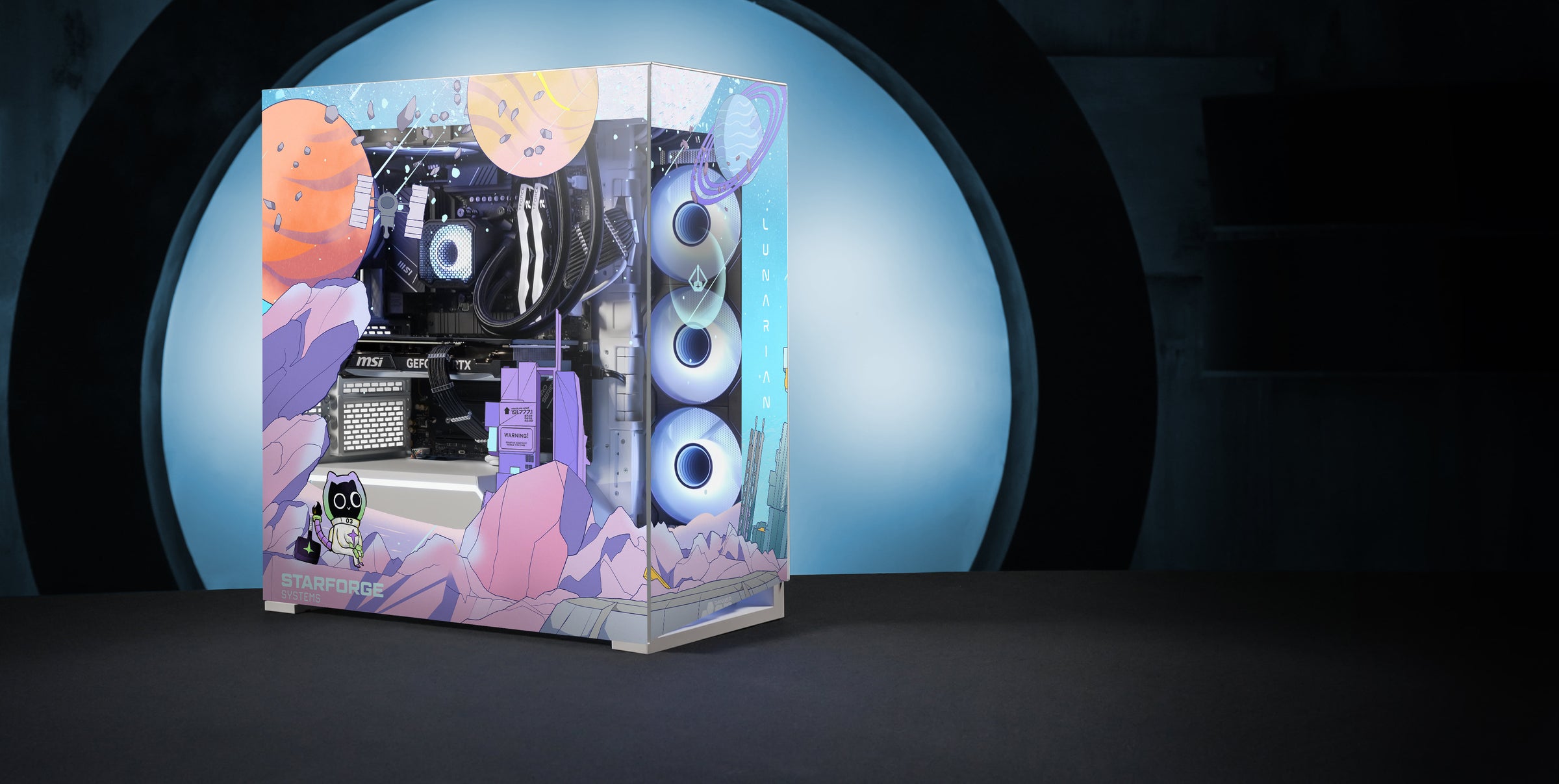 Lunarian Print Navigator angled view