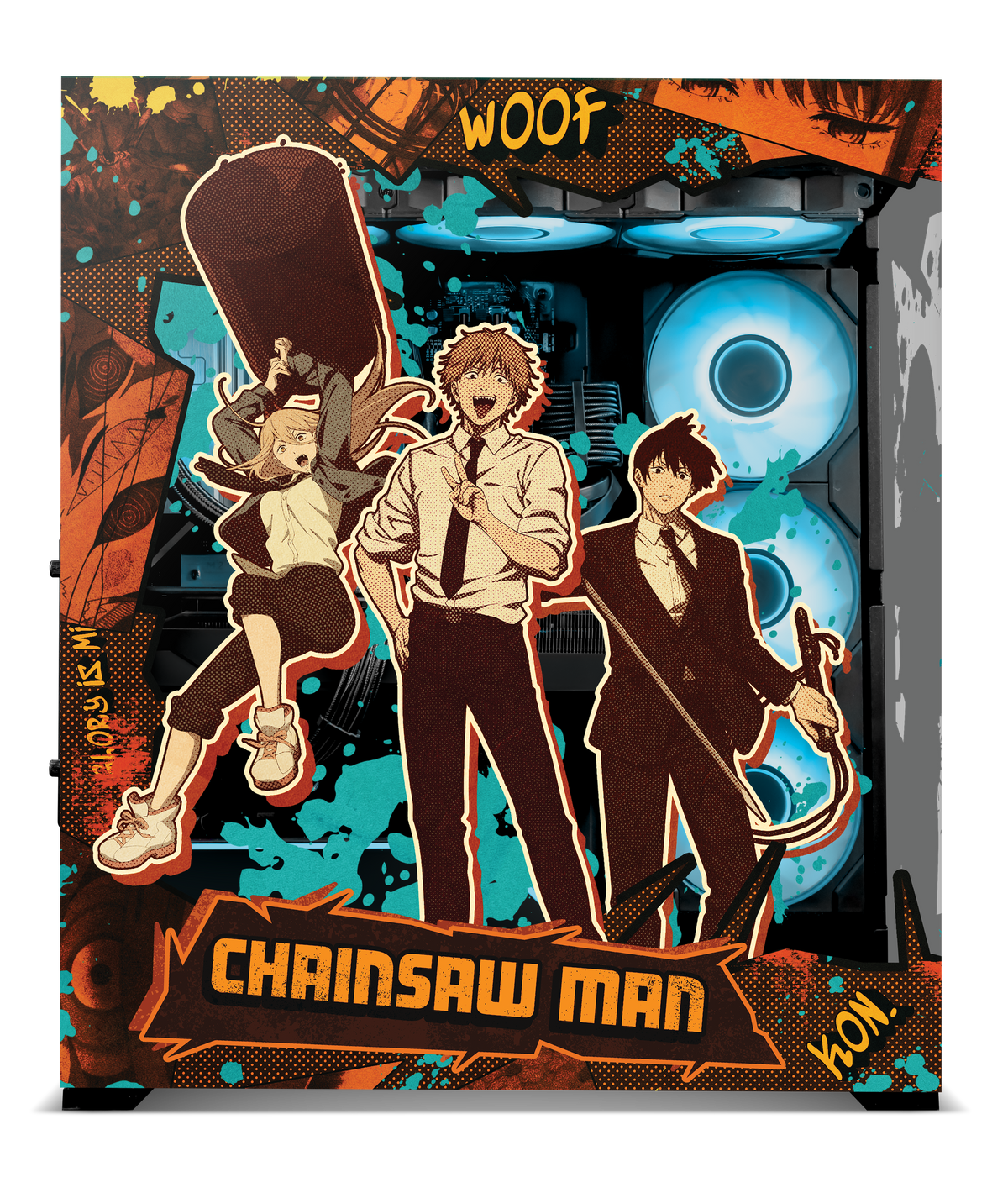 Chainsaw Man Print Navigator angled view