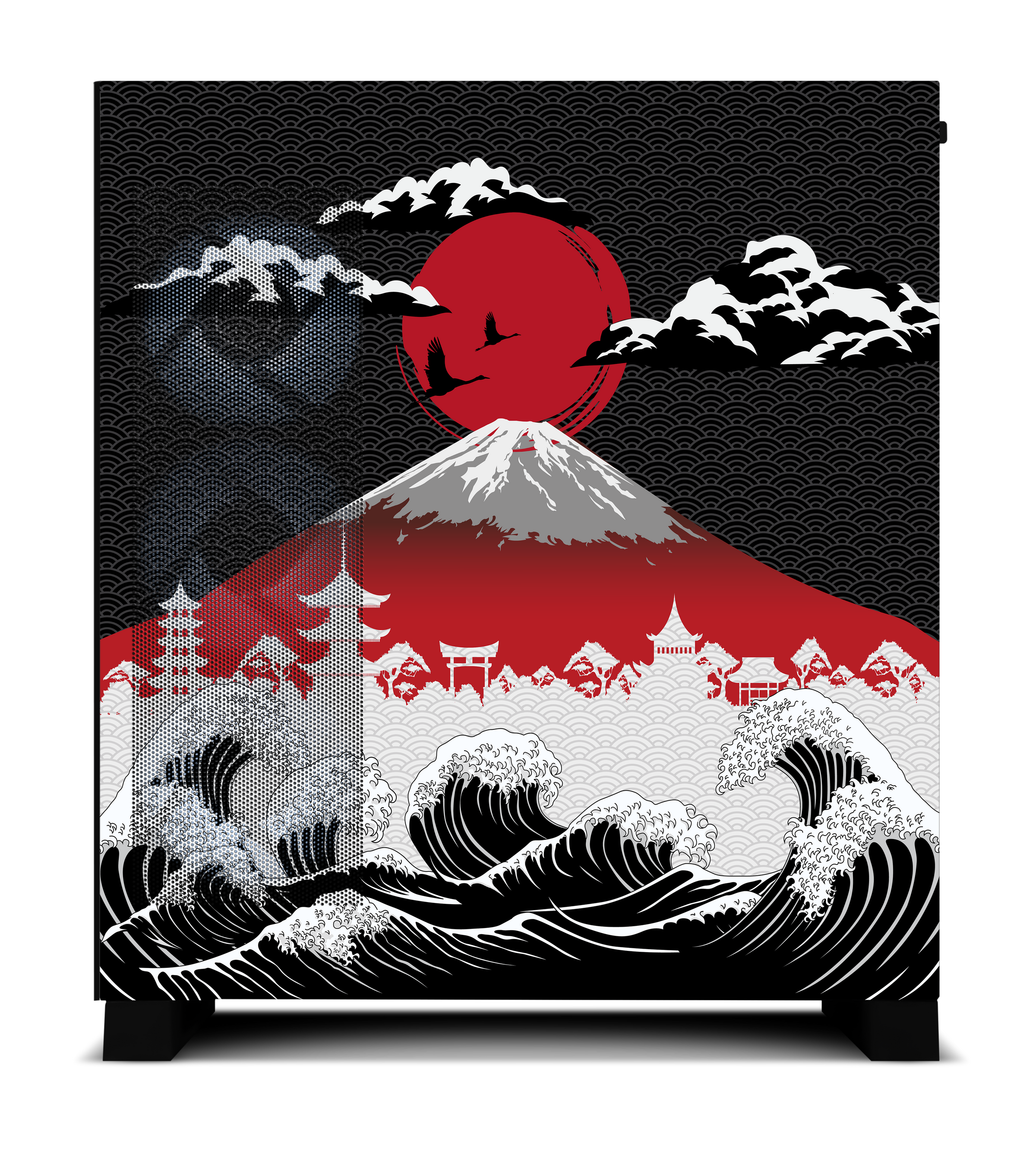 Clouded Gates Print Navigator rear view