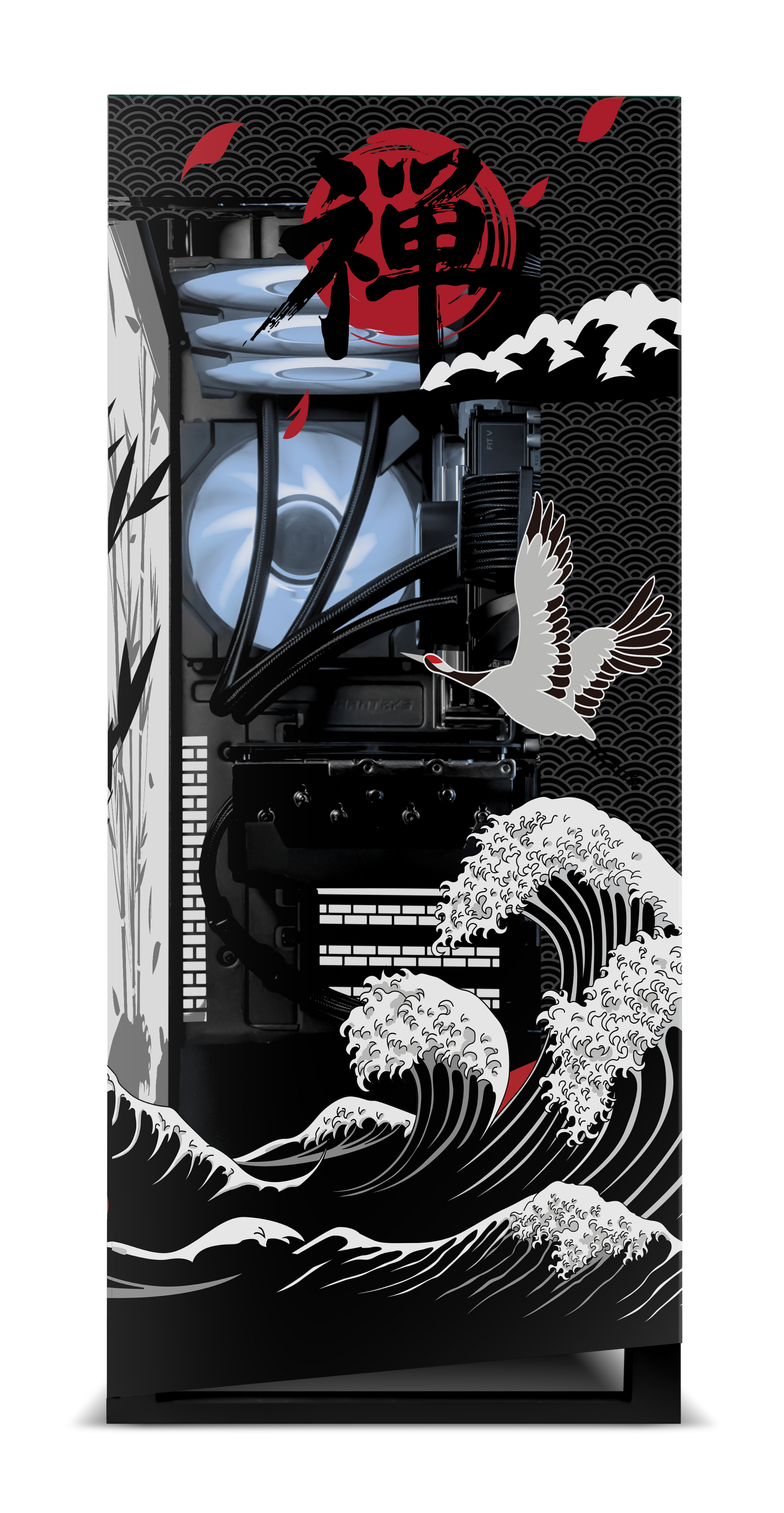 Clouded Gates Print Navigator front view