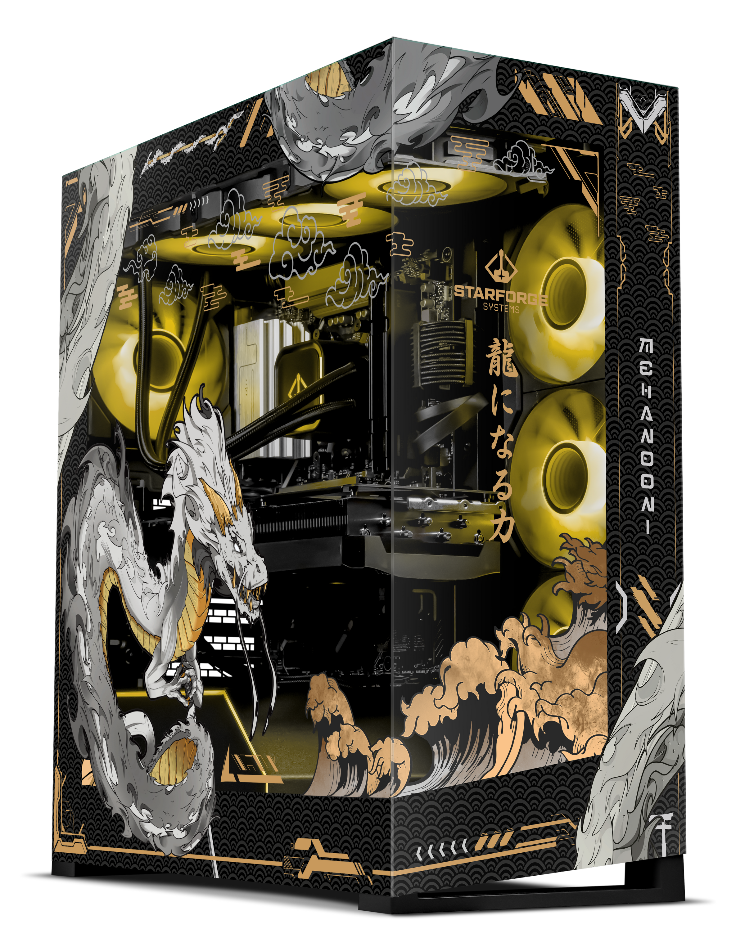 Golden Dragon Print Navigator angled view