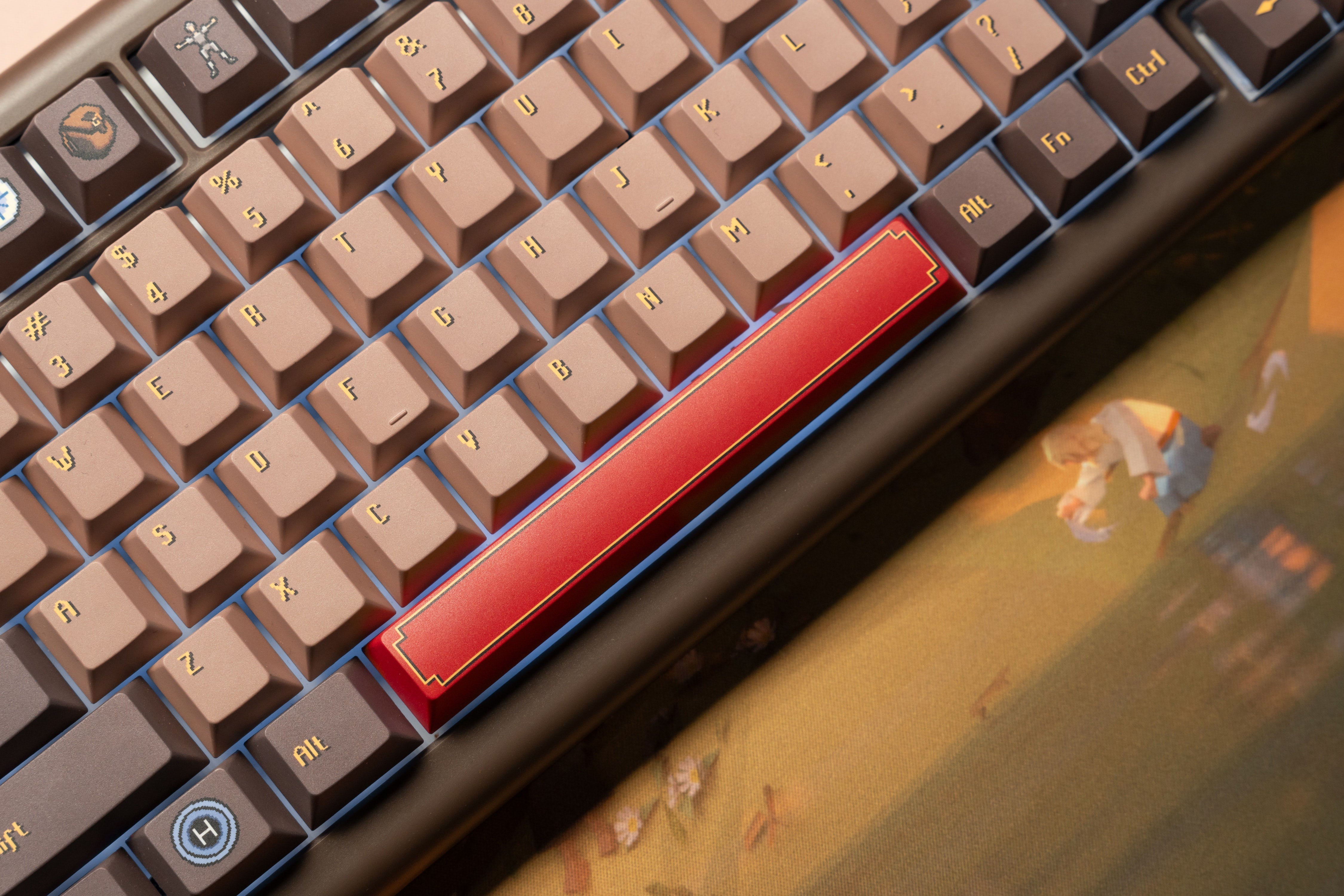 Old School RuneScape Keycap Set front view