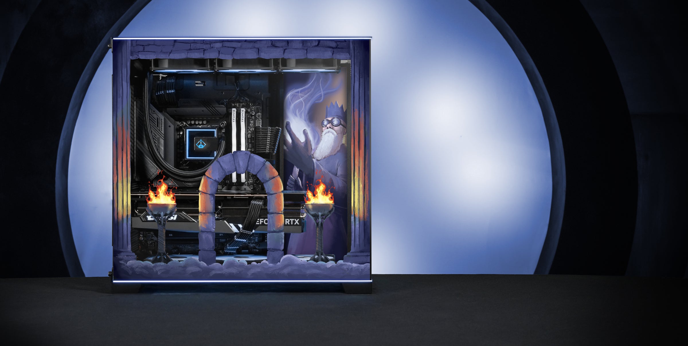 Old School RuneScape Print side view