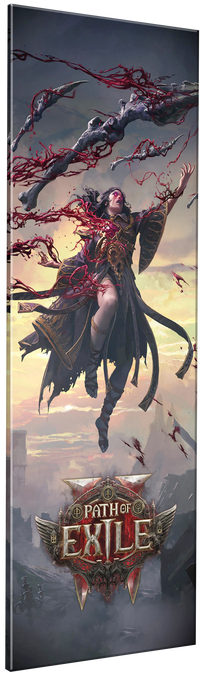 Blood Mage - Path of Exile 2 Platelight Acrylic