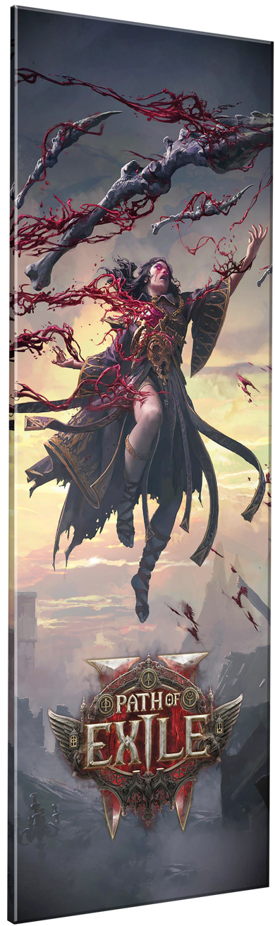 Blood Mage - Path of Exile 2 Platelight Acrylic