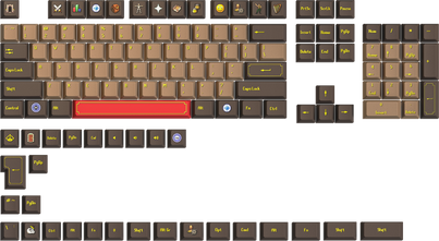 Old School RuneScape Keycap Set