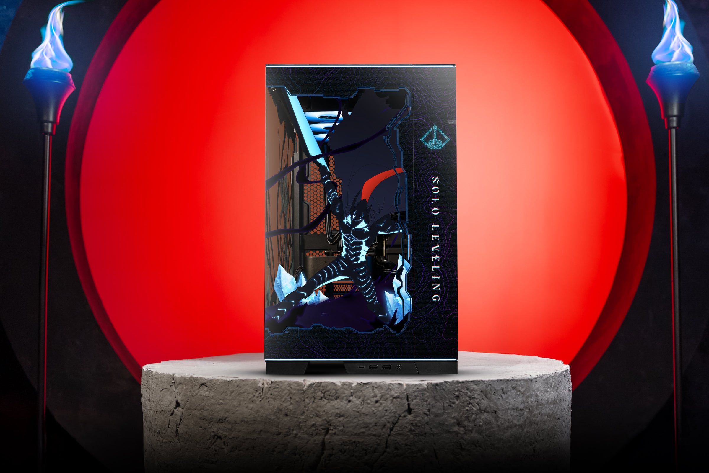 Solo Leveling Founders Edition PC rear view