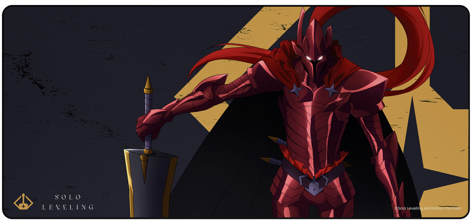 Igris - Solo Leveling Desk Mat || card
