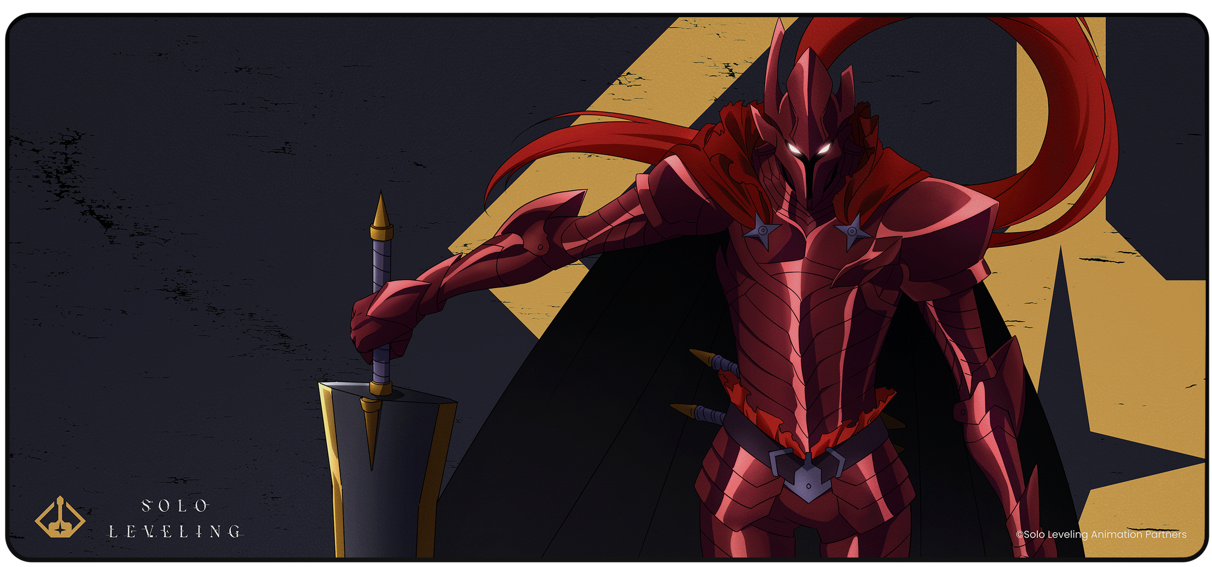 Igris - Solo Leveling Desk Mat || card