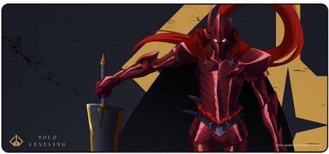 Igris - Solo Leveling Desk Mat