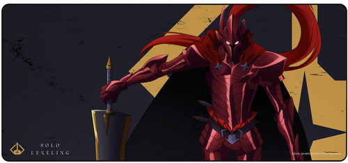 Igris - Solo Leveling Desk Mat || card