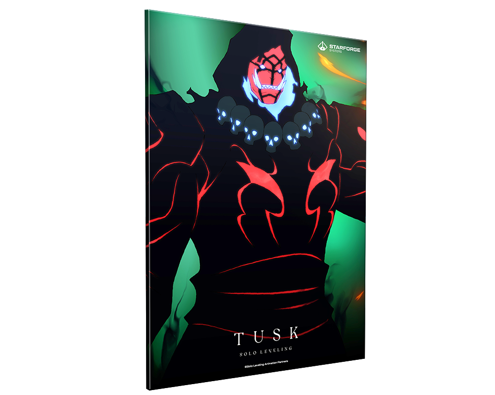 Starforge Systems - Tusk - Solo Leveling Wall Art