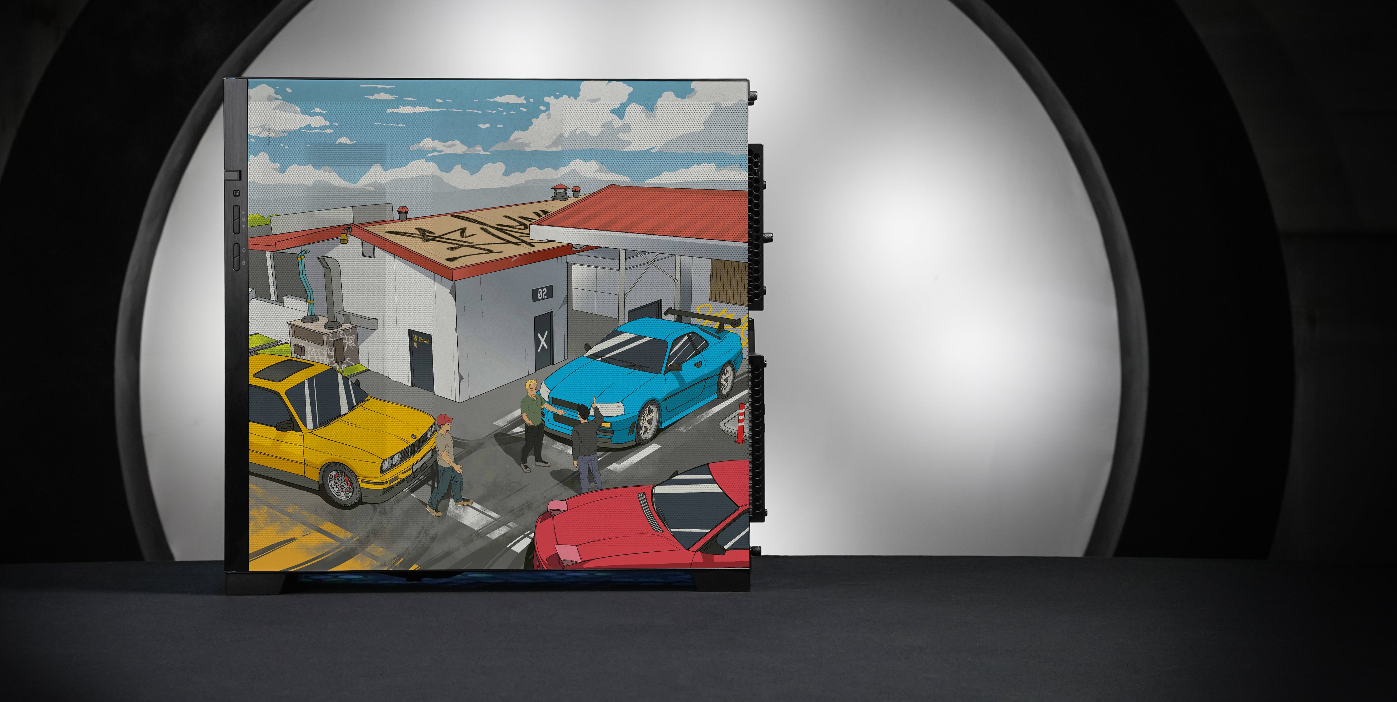 Drift Case Print - Summit side view