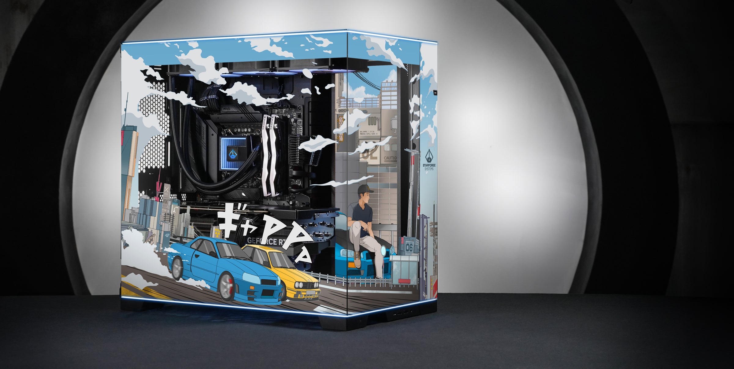 Drift Print angled view