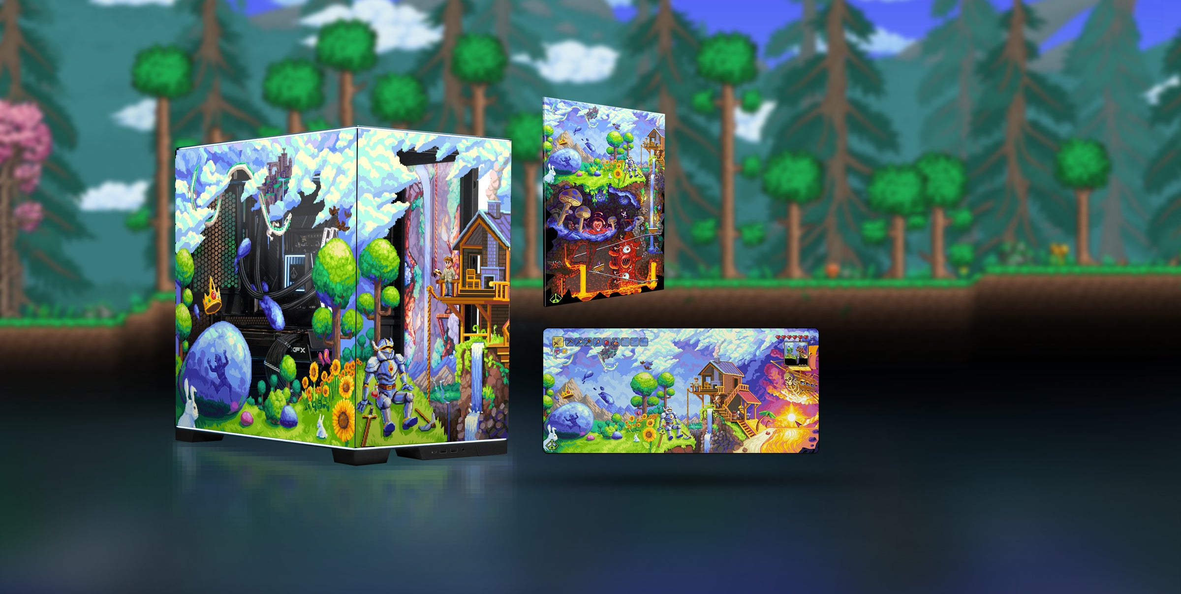 Terraria PC top view