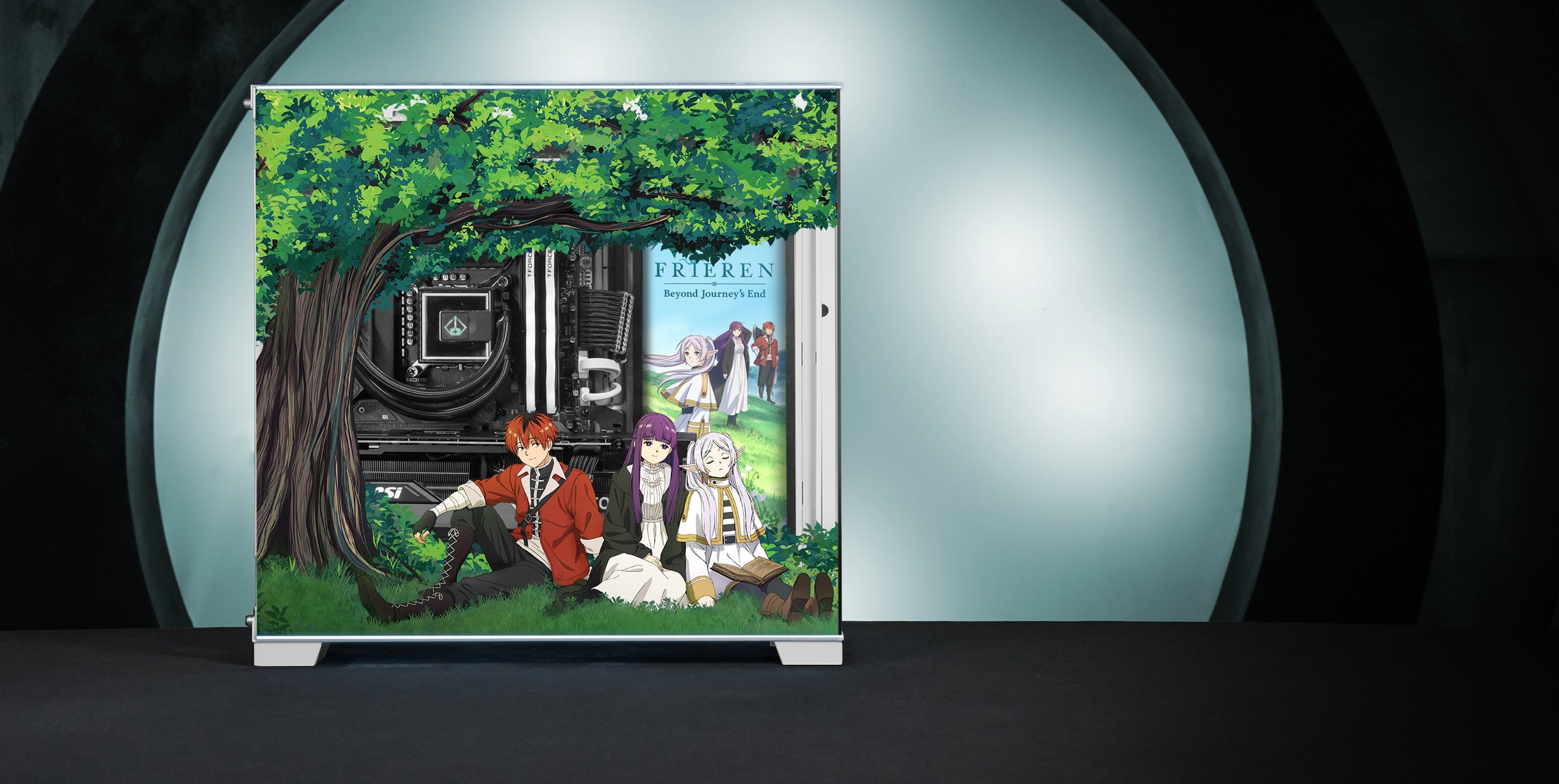 Frieren Case Print side view