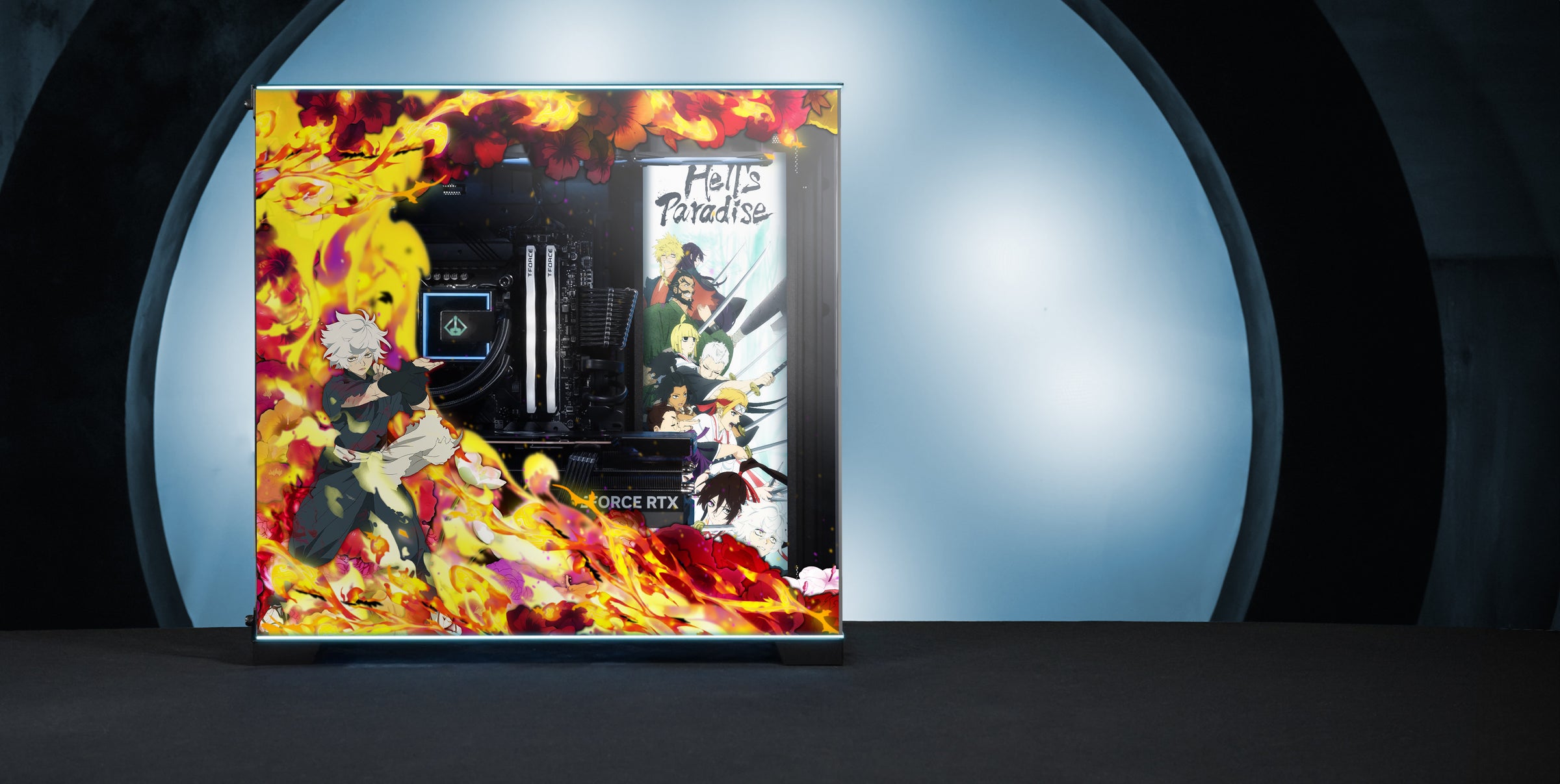 Hell's Paradise Print side view