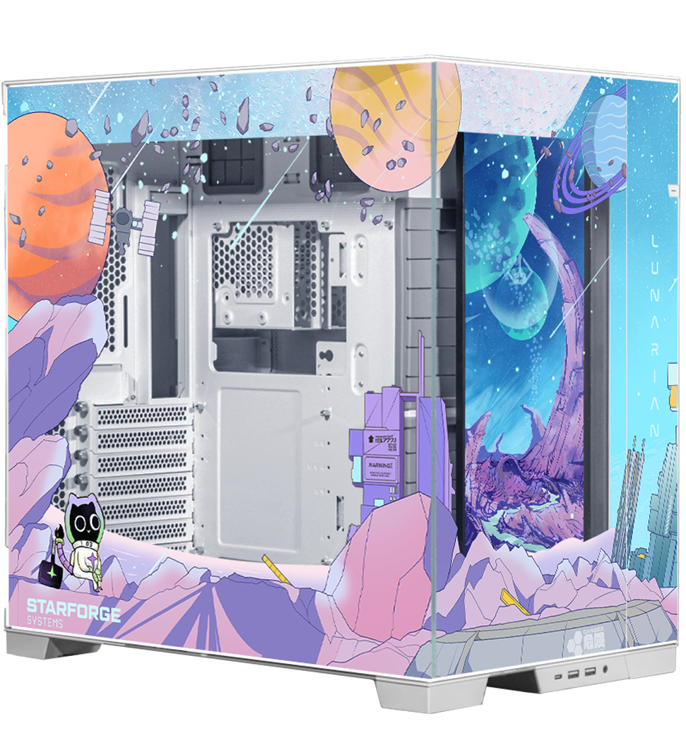 Anime PC Cases Starforge Systems Voy Lunarian Cutout 58286539 2b2a 4b12 A060 