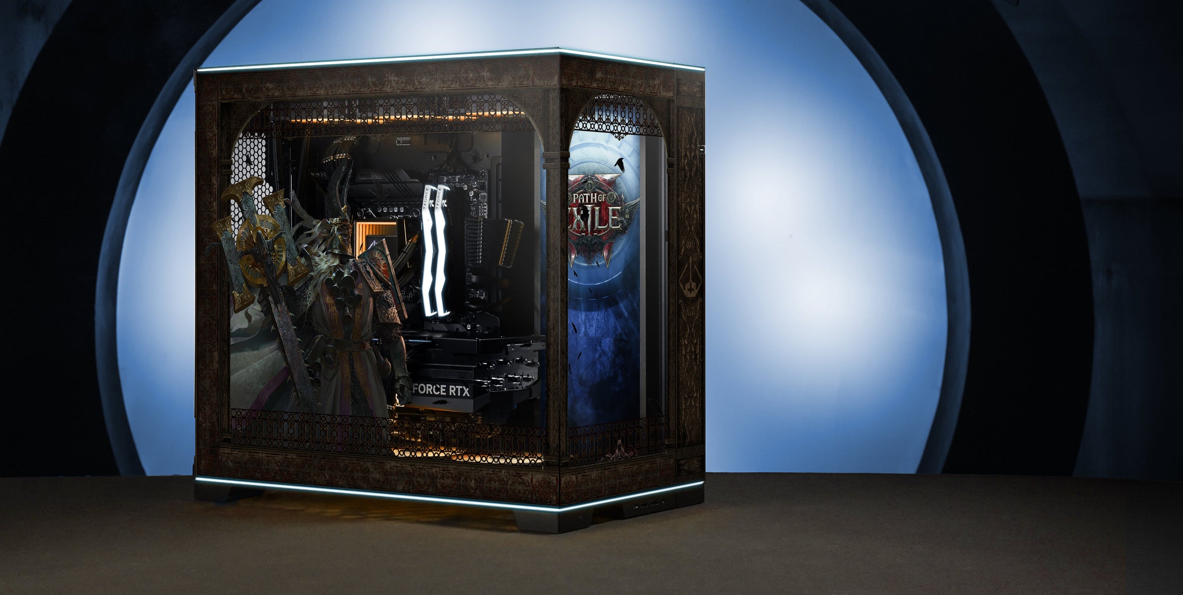 Path of Exile 2 Case Print angled view