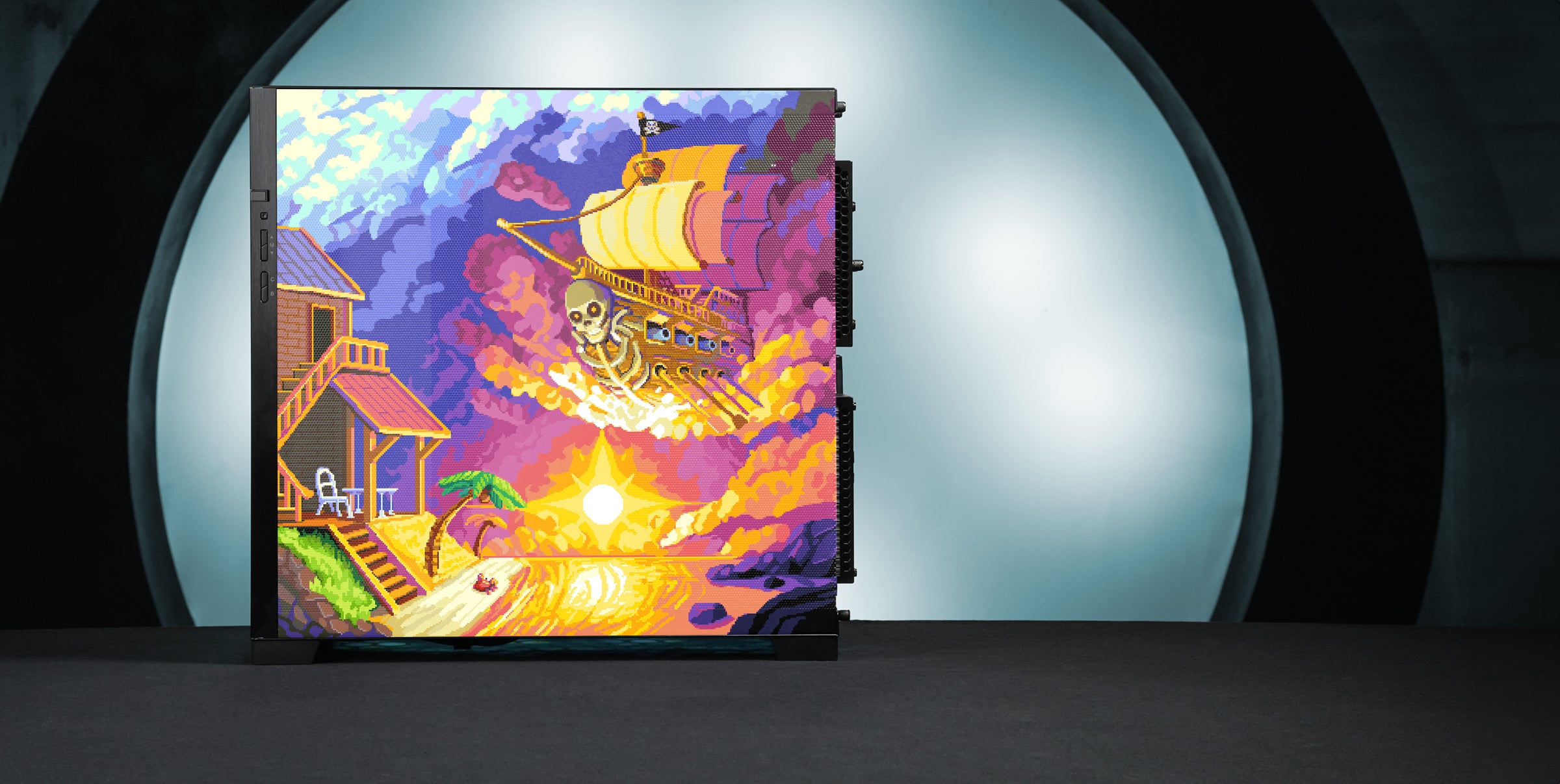 Terraria Case Print rear view