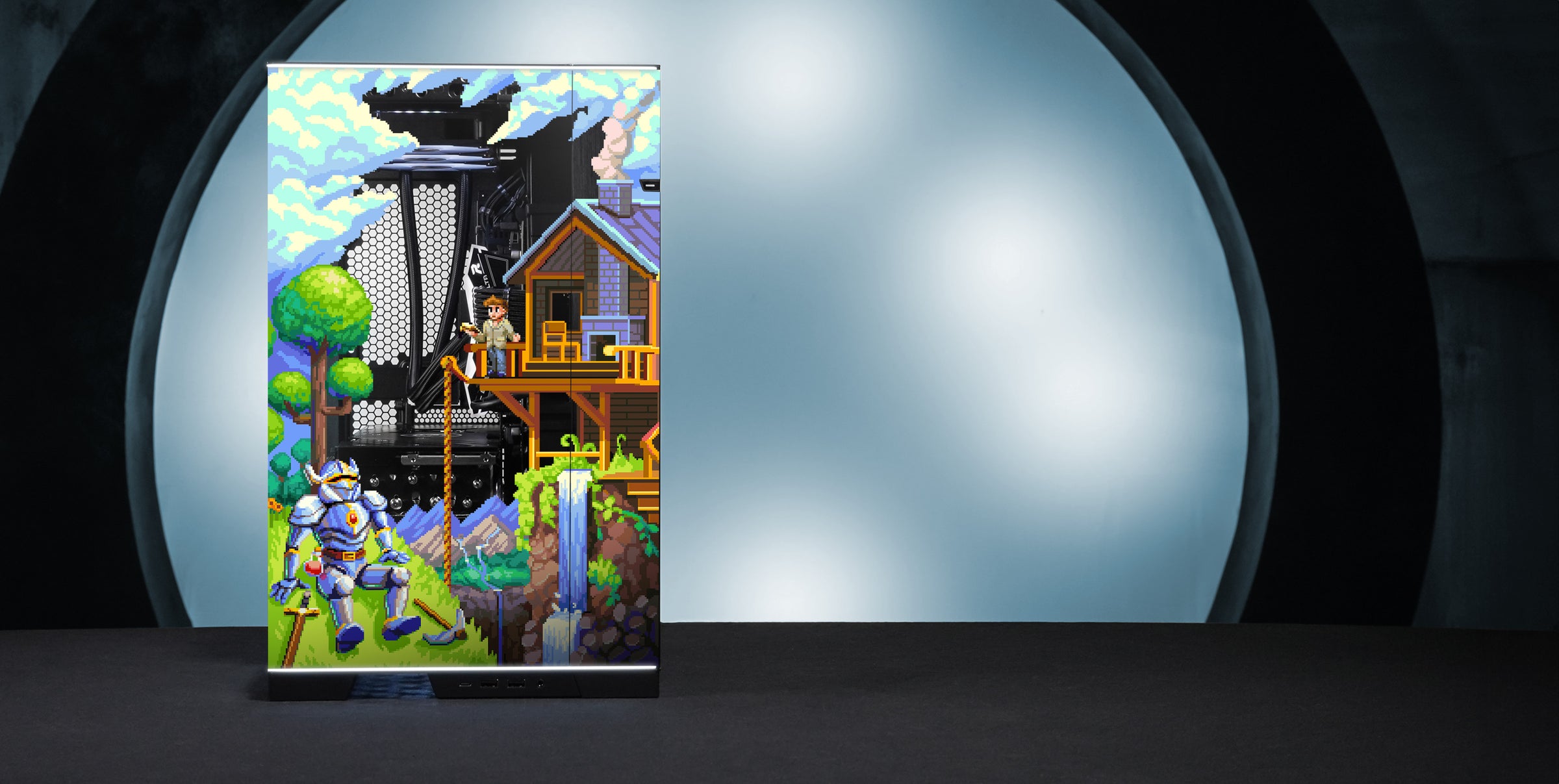 Terraria Case Print front view