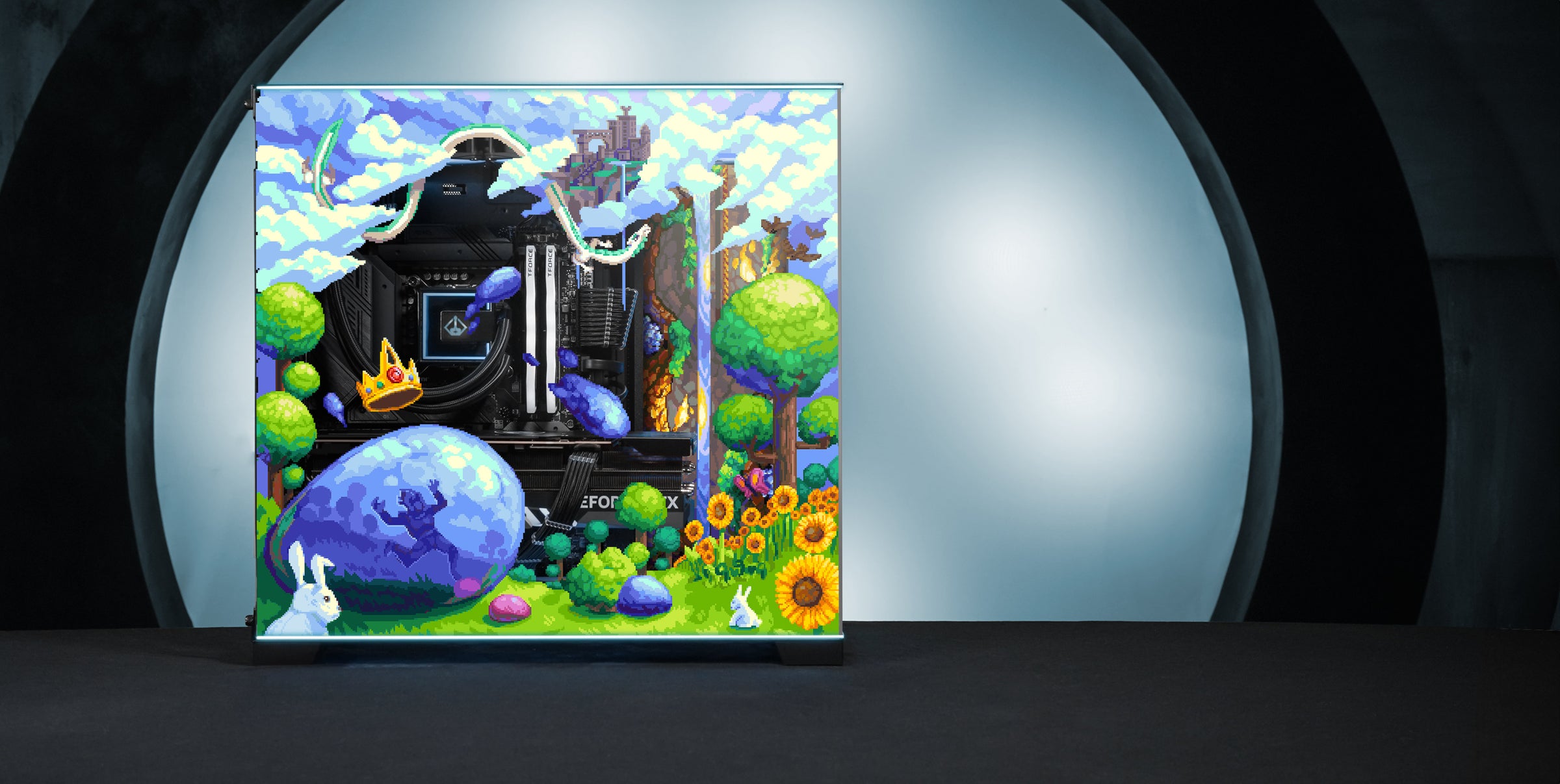 Terraria Case Print side view