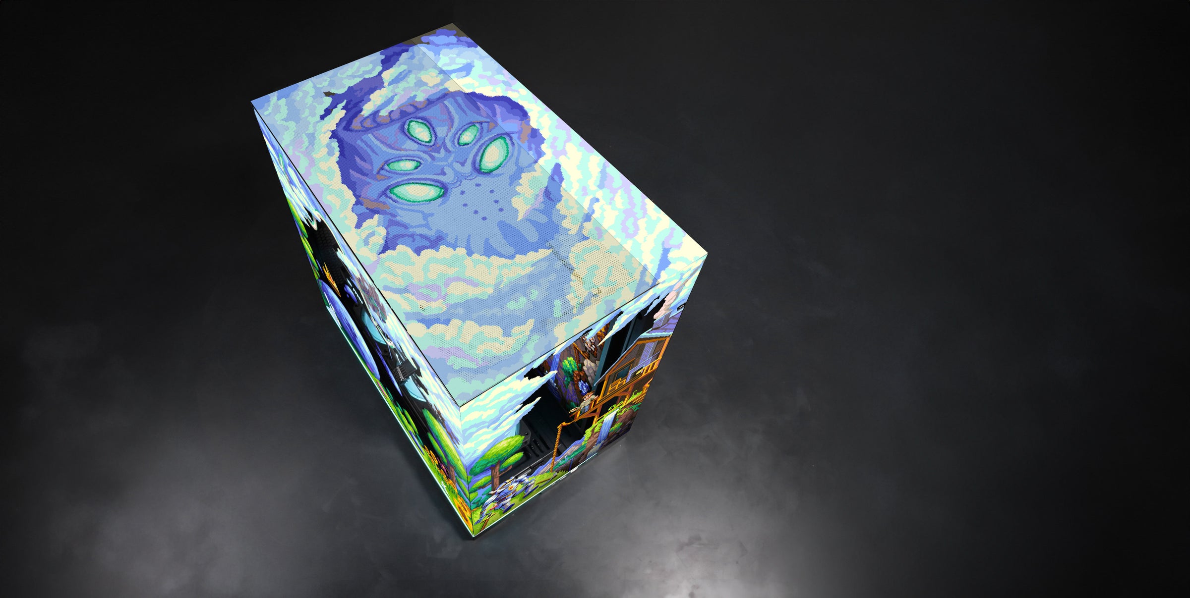 Terraria Case Print top view