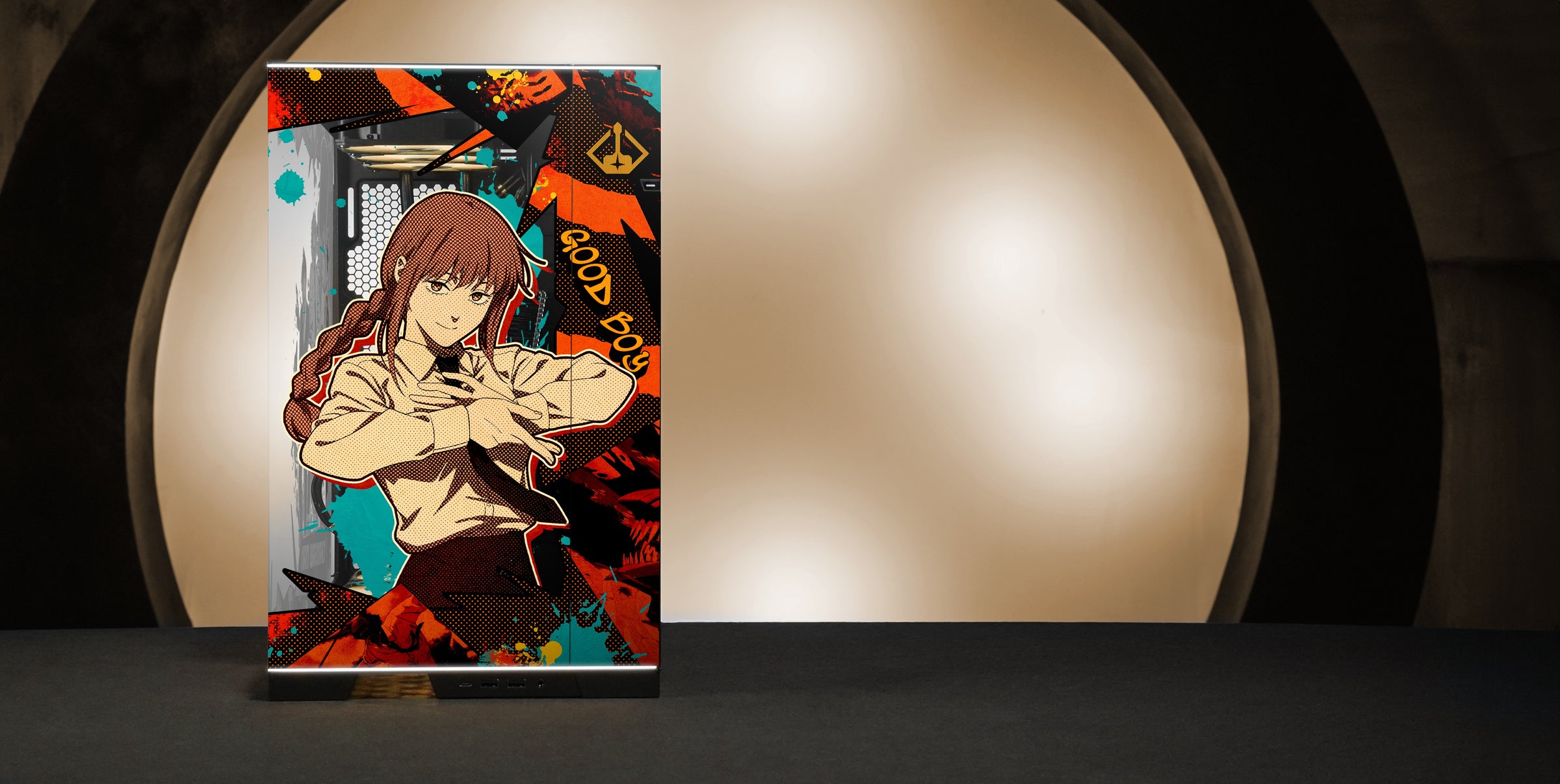 Chainsaw Man Case Print top view